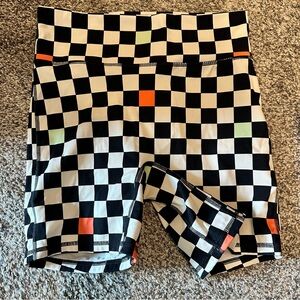 Motion 365 by tablets checkered bike shorts